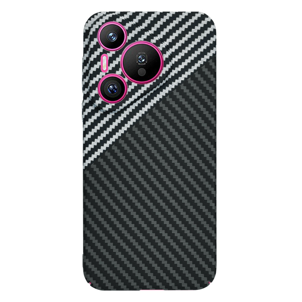 Hoes voor Huawei Pura 70, Techsuit, Carbonite FiberShell, Zwart Grijs