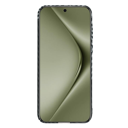 Hoes voor Huawei Pura 70 Ultra, Techsuit, Carbonite FiberShell, Zwart Grijs