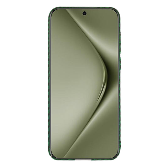 Hoes voor Huawei Pura 70 Ultra, Techsuit, Carbonite FiberShell, Groen