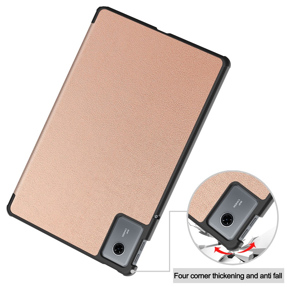 Hoes voor Lenovo Idea Tab 11, Techsuit, FoldPro, Rosé Goud