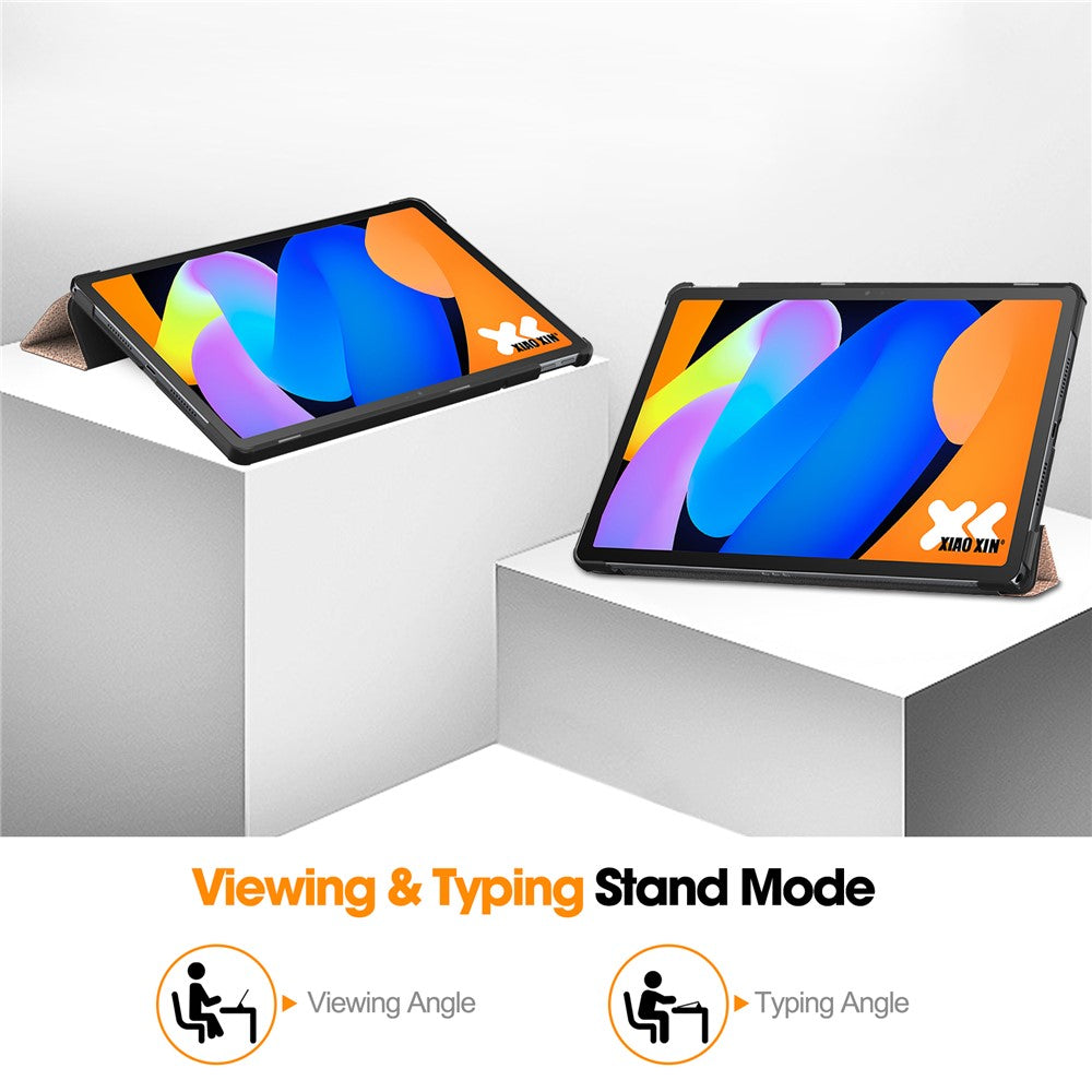 Hoes voor Lenovo Idea Tab 11, Techsuit, FoldPro, Rosé Goud