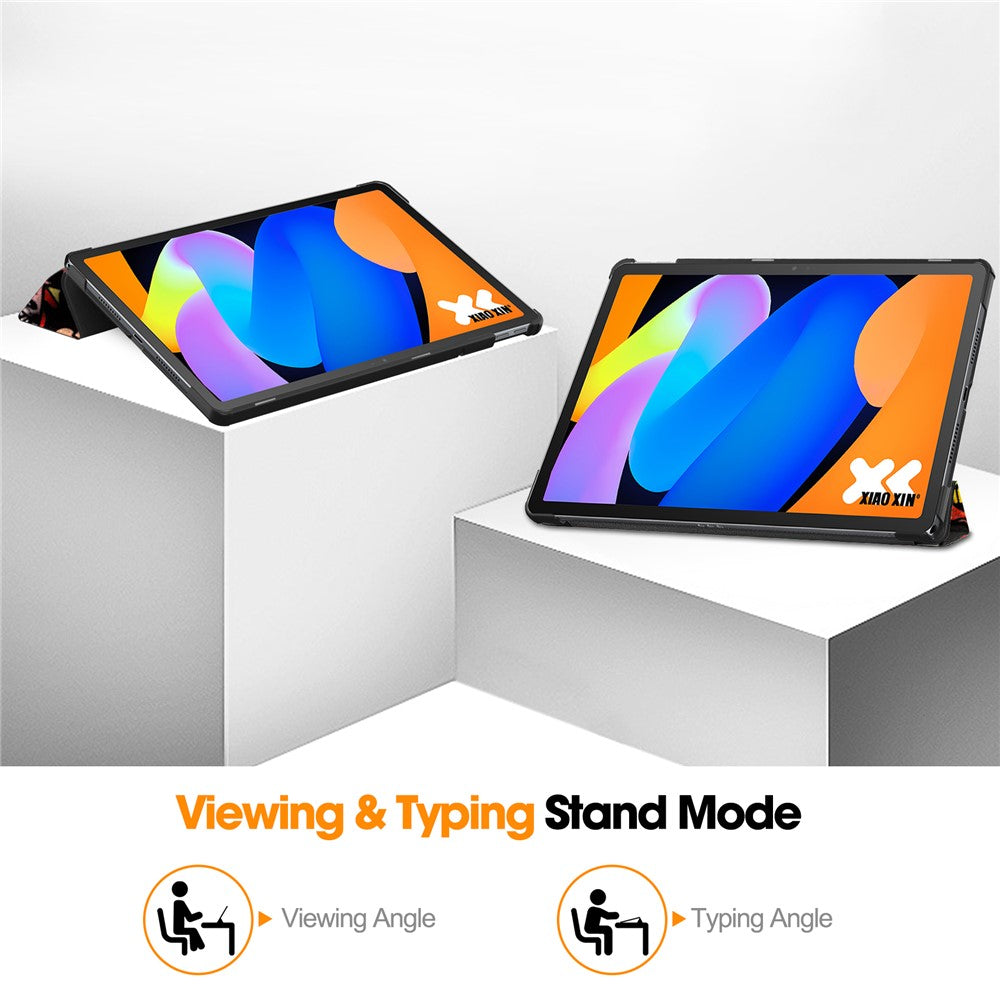 Hoes voor Lenovo Idea Tab 11, Techsuit, FoldPro Urban Vibe, Meerkleurig