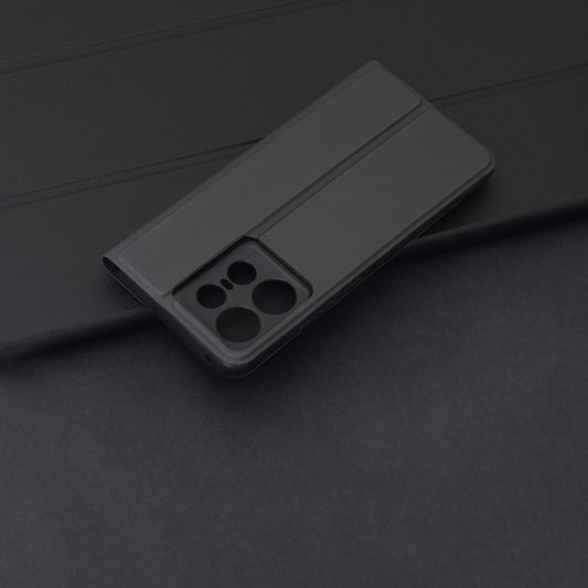 Hoes voor Motorola Edge 50 Pro, Techsuit, Magskin Book, Zwart