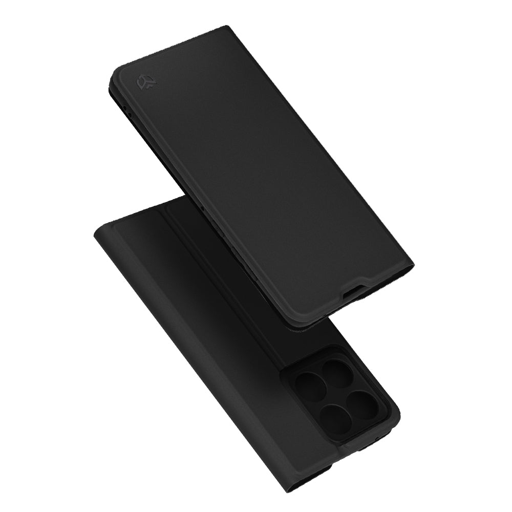 Hoes voor Motorola Edge 60 Fusion / Edge 60, Techsuit, Magskin Book, Zwart