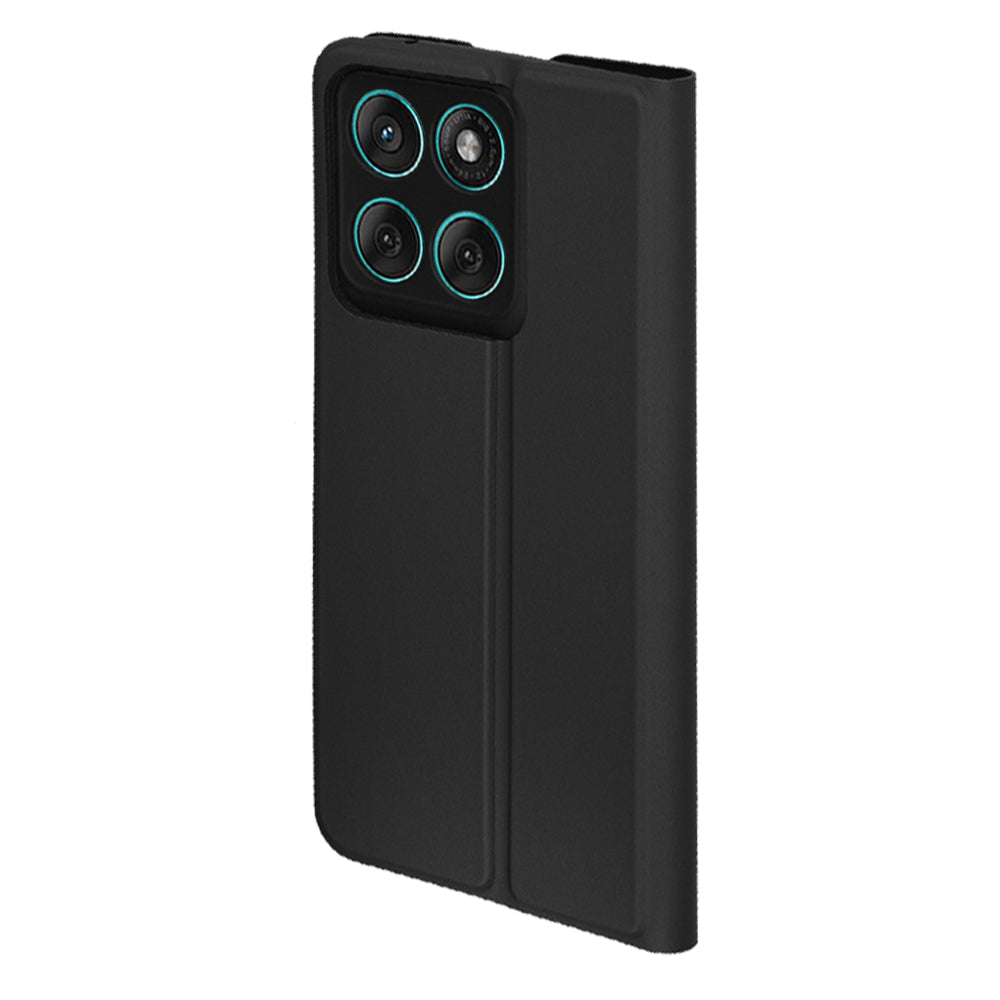 Hoes voor Motorola Edge 60 Fusion / Edge 60, Techsuit, Magskin Book, Zwart