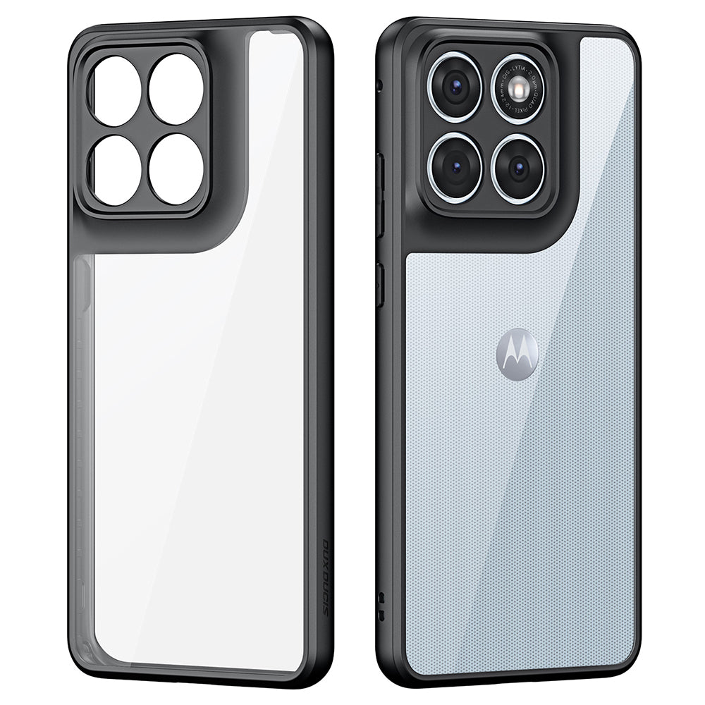 Hoesje voor Motorola Edge 70 Fusion, DUX DUCIS, Aimo, Zwart