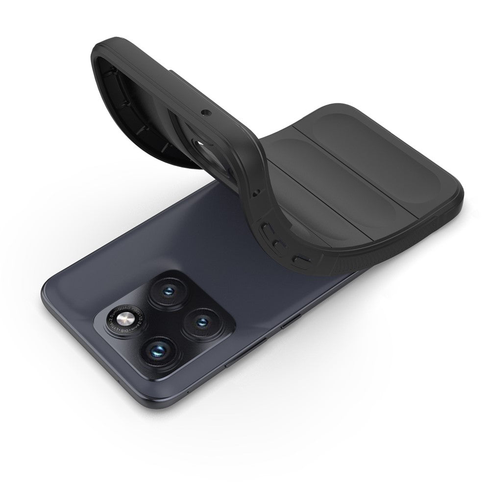 Hoesje voor Motorola Edge 70 Fusion, Techsuit, Magic Shield, Paars