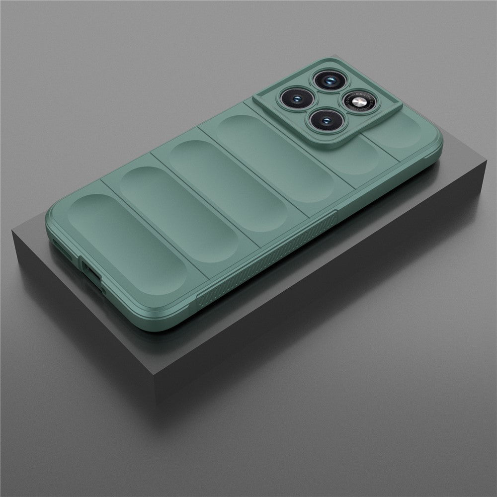 Hoes voor Motorola Edge 70 Fusion, Techsuit, Magic Shield, Groen