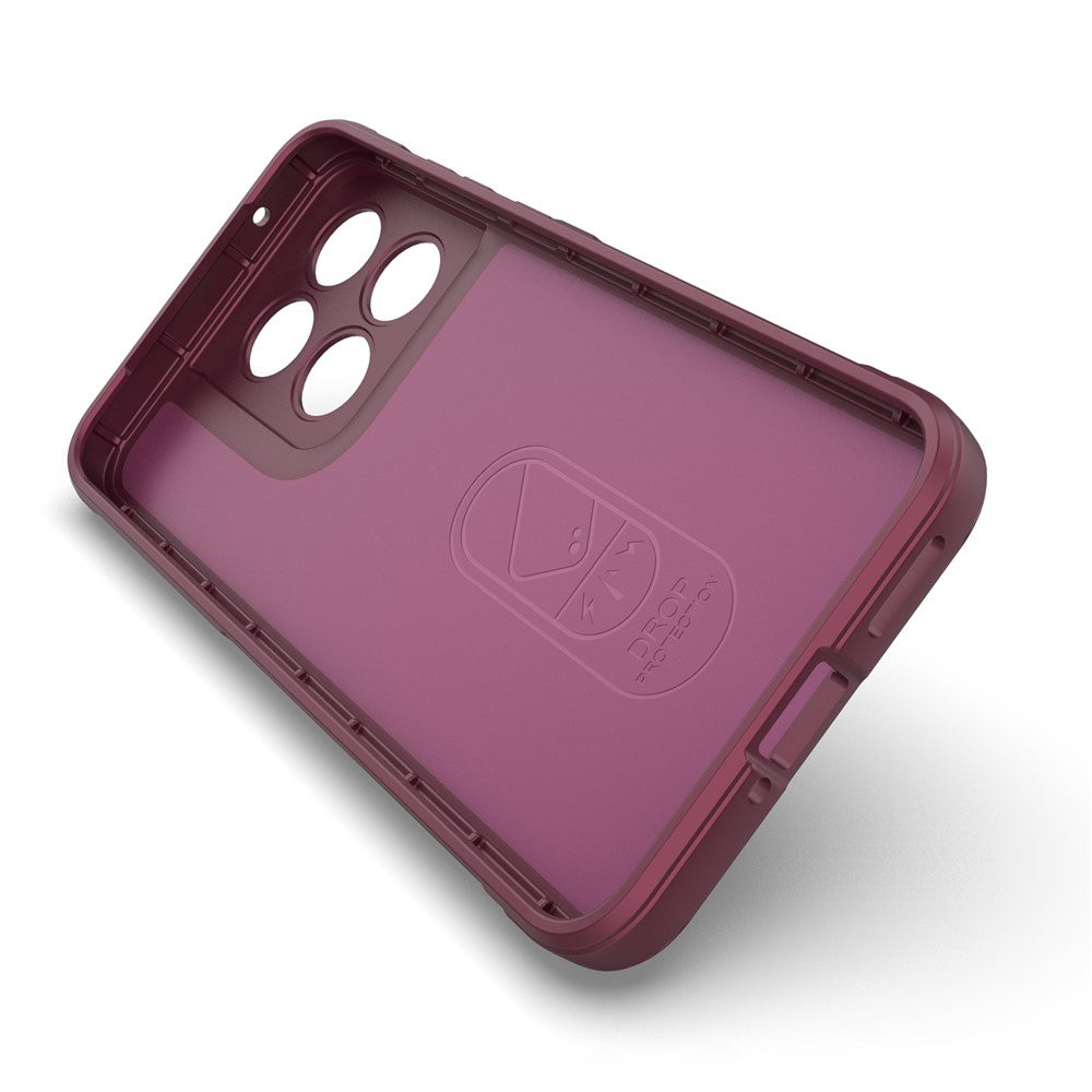 Hoes voor Motorola Edge 70 Fusion, Techsuit, Magic Shield, Bordeaux
