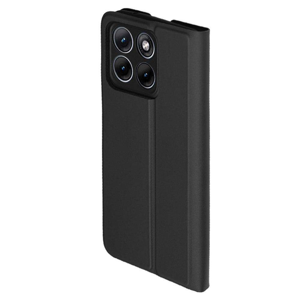 Hoes voor Motorola Edge 70 Fusion, Techsuit, Magskin Book, Zwart