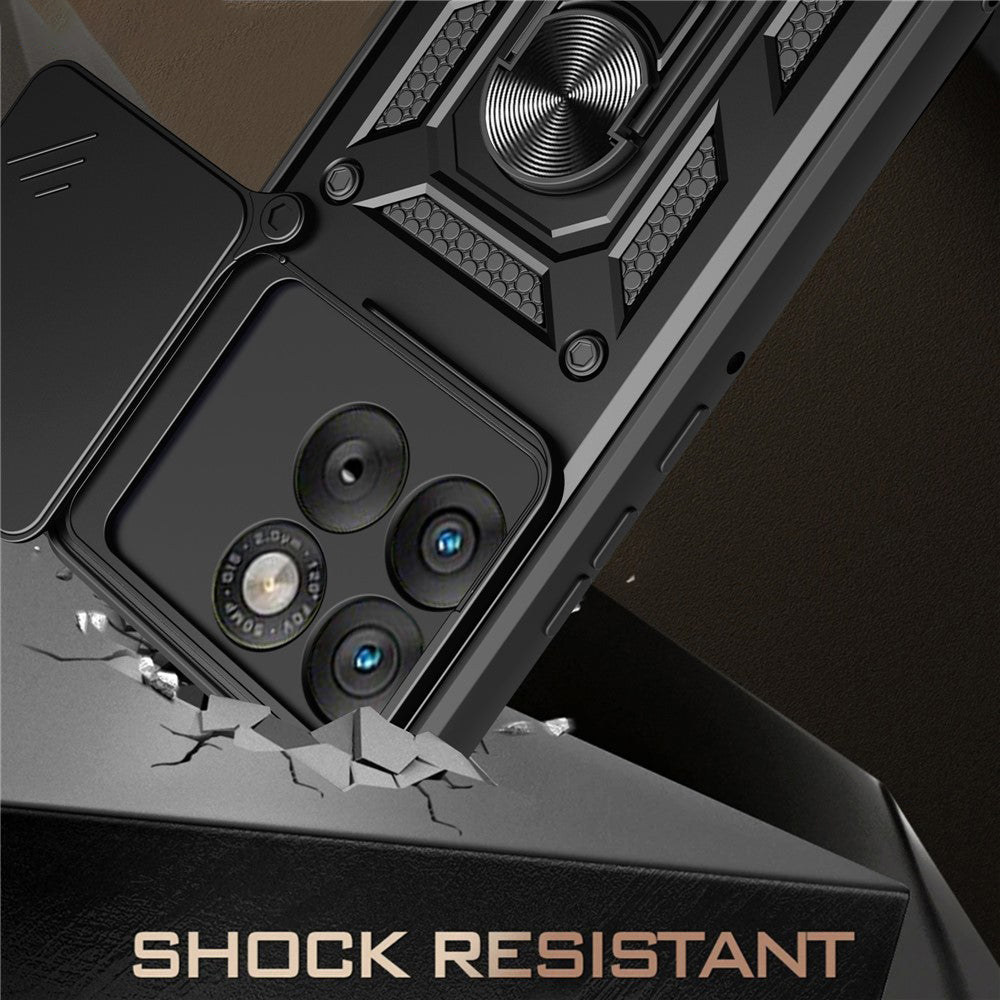 Hoes voor Motorola Edge 70 Max, Techsuit, CamShield, Zwart