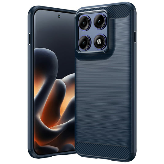 Hoes voor Motorola Edge 70 Pro, Techsuit, Carbon, Blauw