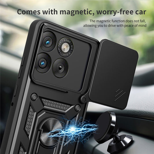 Hoes voor Motorola Edge 70, Techsuit, CamShield, Goud