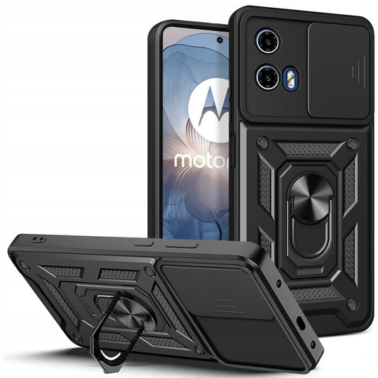 Hoes voor Motorola Moto E14 / G24 Power / G04 / G24, Tech-Protect, CamShield Pro, Zwart