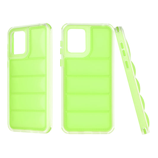 Hoes voor Motorola Moto E13, Techsuit, Wave Shield, Groen