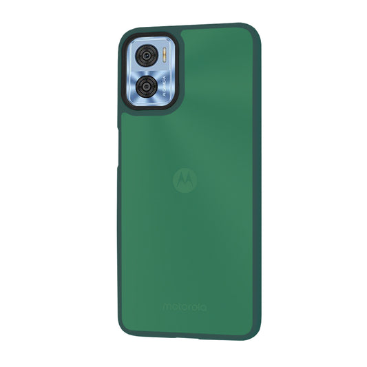 Hoes voor Motorola Moto E22i / E22, Techsuit, HaloFrost, Groen