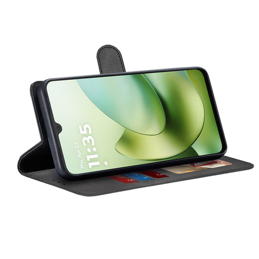 Hoes voor Motorola Moto G06, Techsuit, Diary Book, Zwart