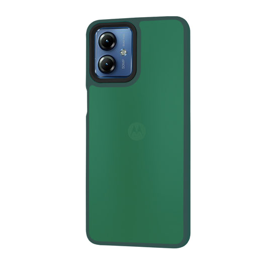Hoes voor Motorola Moto G14, Techsuit, HaloFrost, Groen