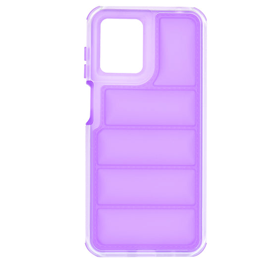 Hoes voor Motorola Moto G14, Techsuit, Wave Shield, Paars