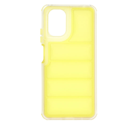 Hoes voor Motorola Moto G24 Power, Techsuit, Wave Shield, Geel