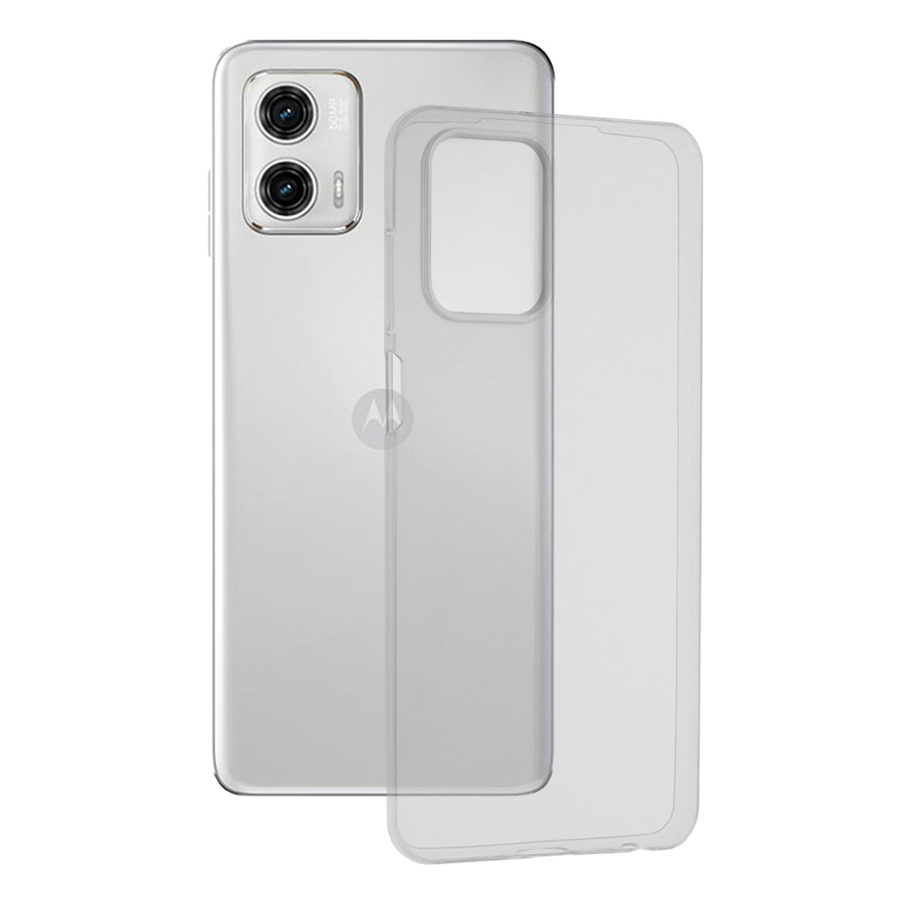Hoes voor Motorola Moto G73, Techsuit, Clear, Transparant