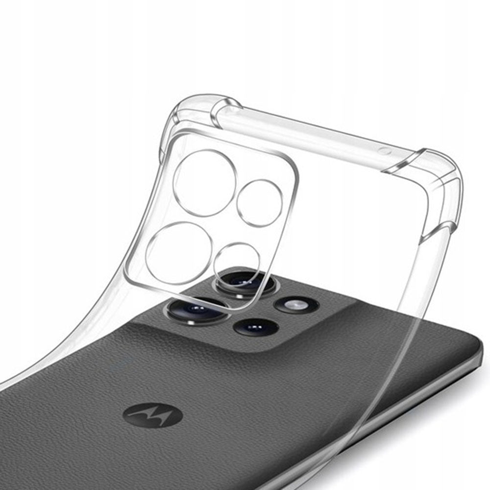 Hoes voor Motorola Moto G86 Power, Techsuit, Schokbestendig Transparant
