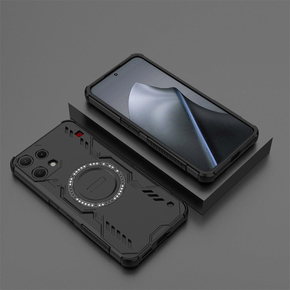 MagSafe hoes voor Nothing Phone (3a) Lite, Techsuit, ArmorMag, Zwart