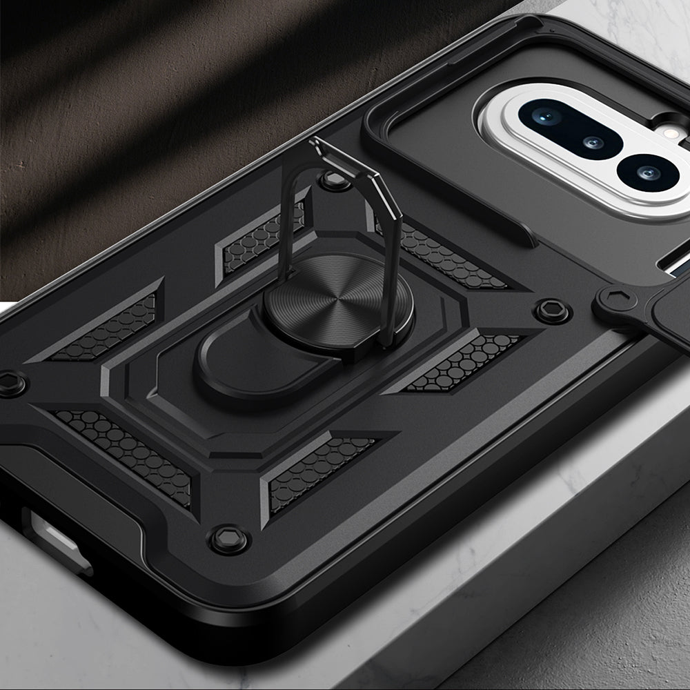 Hoes voor Nothing Phone (4a), Techsuit, CamShield, Blauw