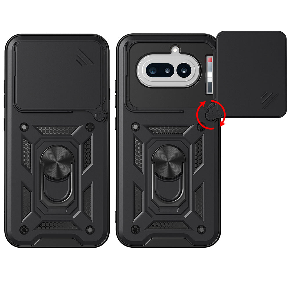 Hoes voor Nothing Phone (4a), Techsuit, CamShield, Blauw