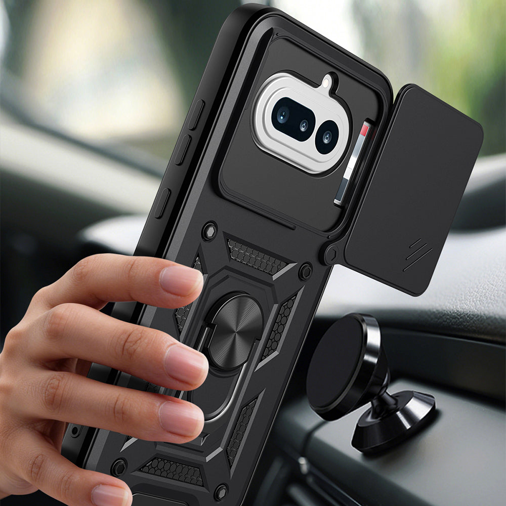 Hoes voor Nothing Phone (4a), Techsuit, CamShield, Blauw