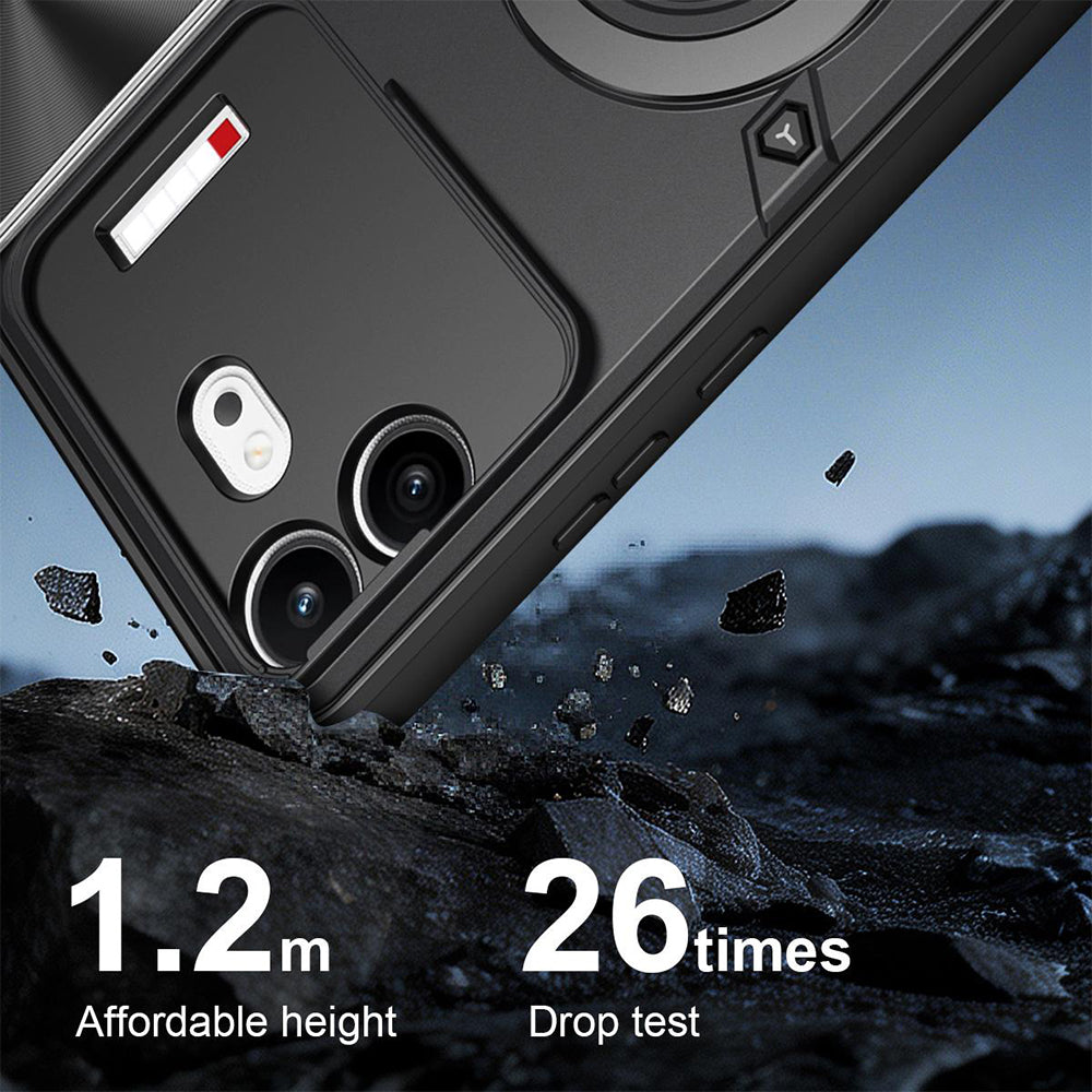 Hoes voor Nothing Phone (4b), Techsuit, CamGuard Pro, Zwart