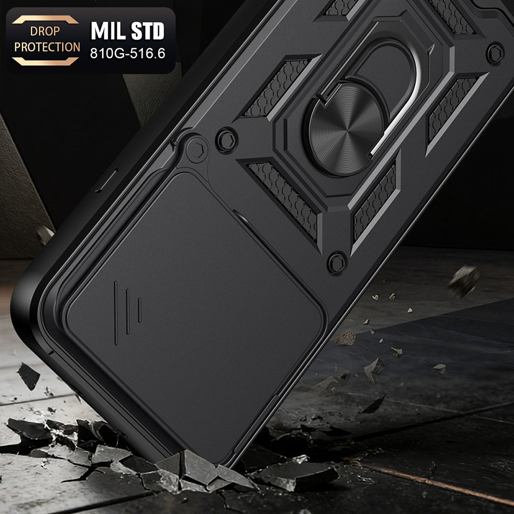 Hoes voor Nothing Phone (4b), Techsuit, CamShield, Zwart