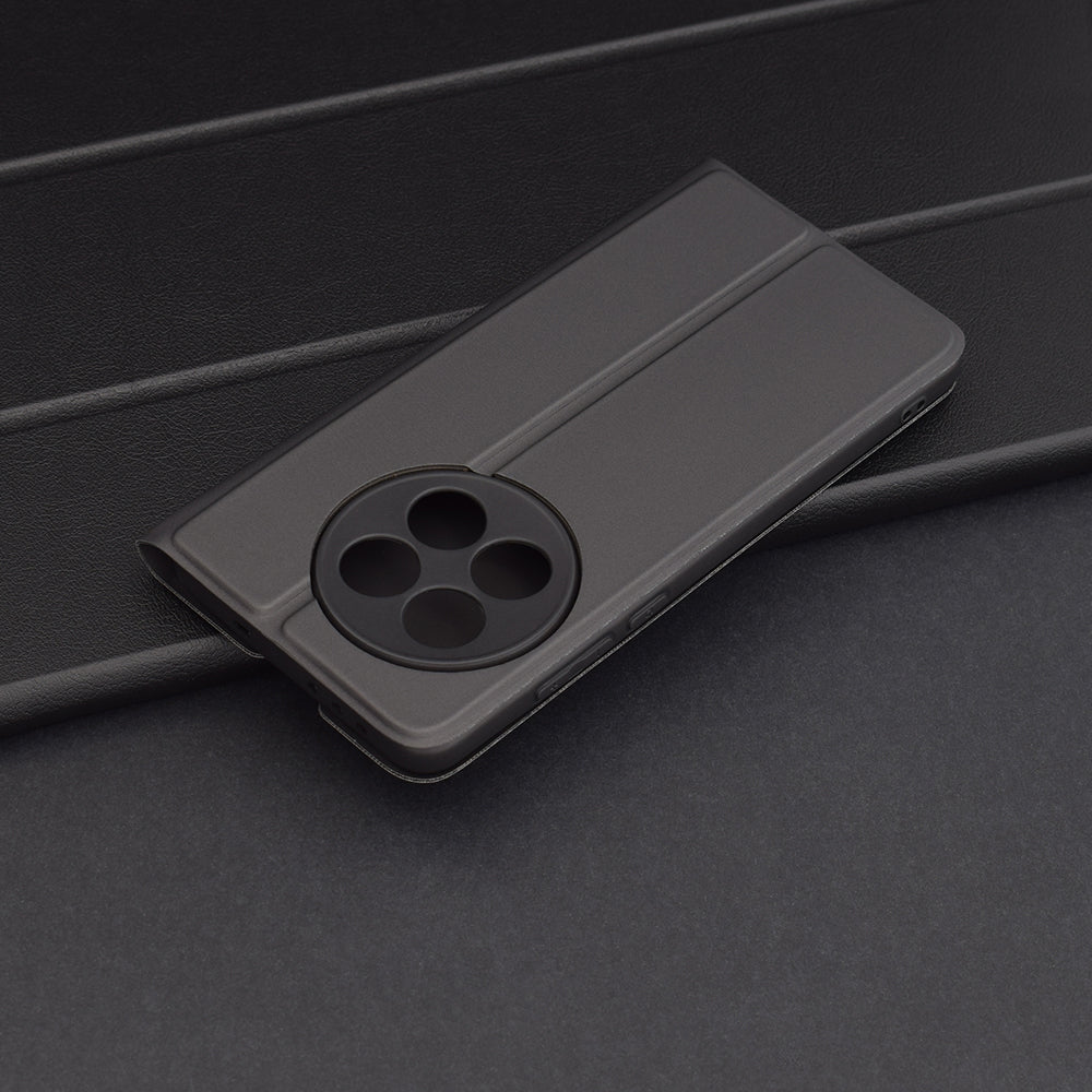 Hoes voor OnePlus 13R, Techsuit, Magskin Book, Zwart