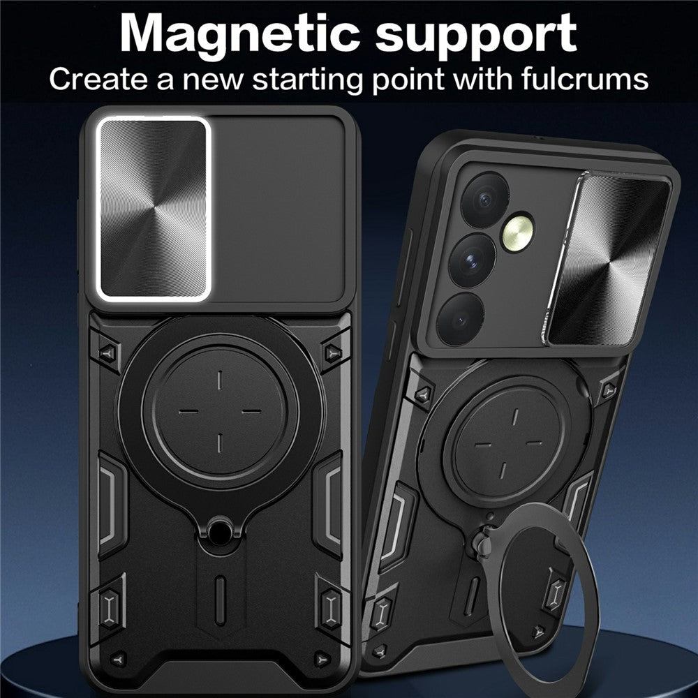 Hoes voor OnePlus 15, Techsuit, CamGuard Pro, Zwart