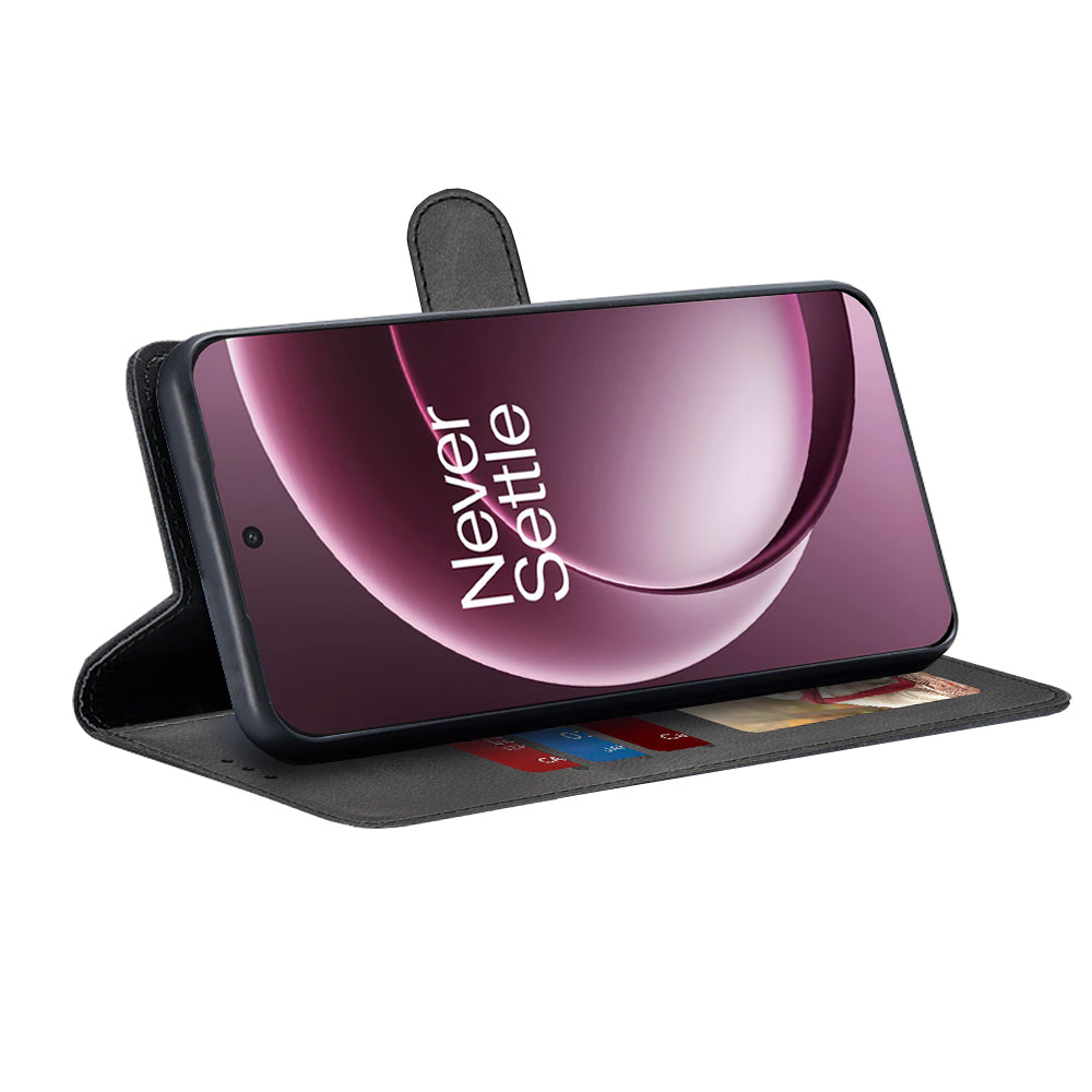 Hoes voor OnePlus 15, Techsuit, Diary Book, Zwart