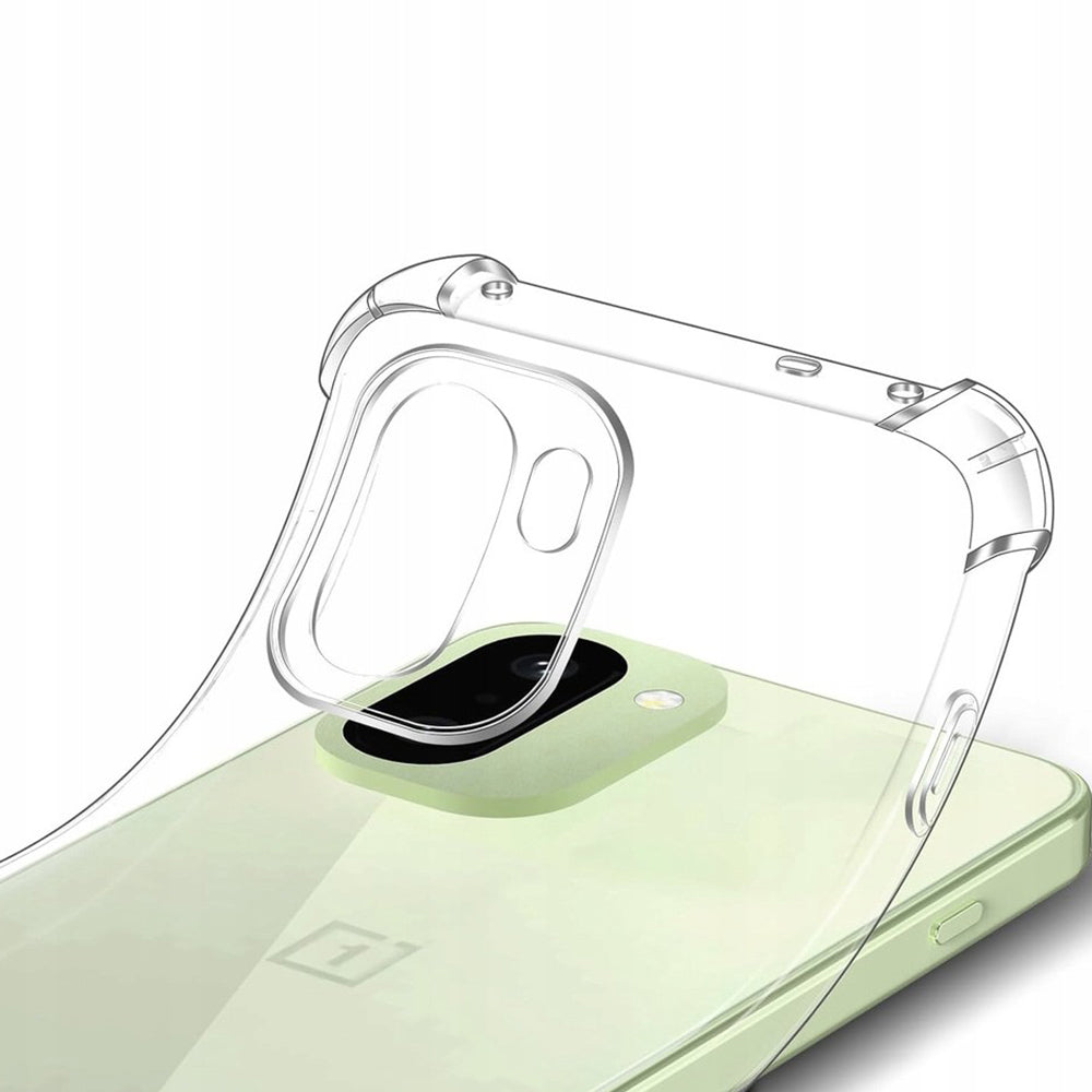 Hoes voor OnePlus 15R, Techsuit, Schokbestendig Clear, Transparant