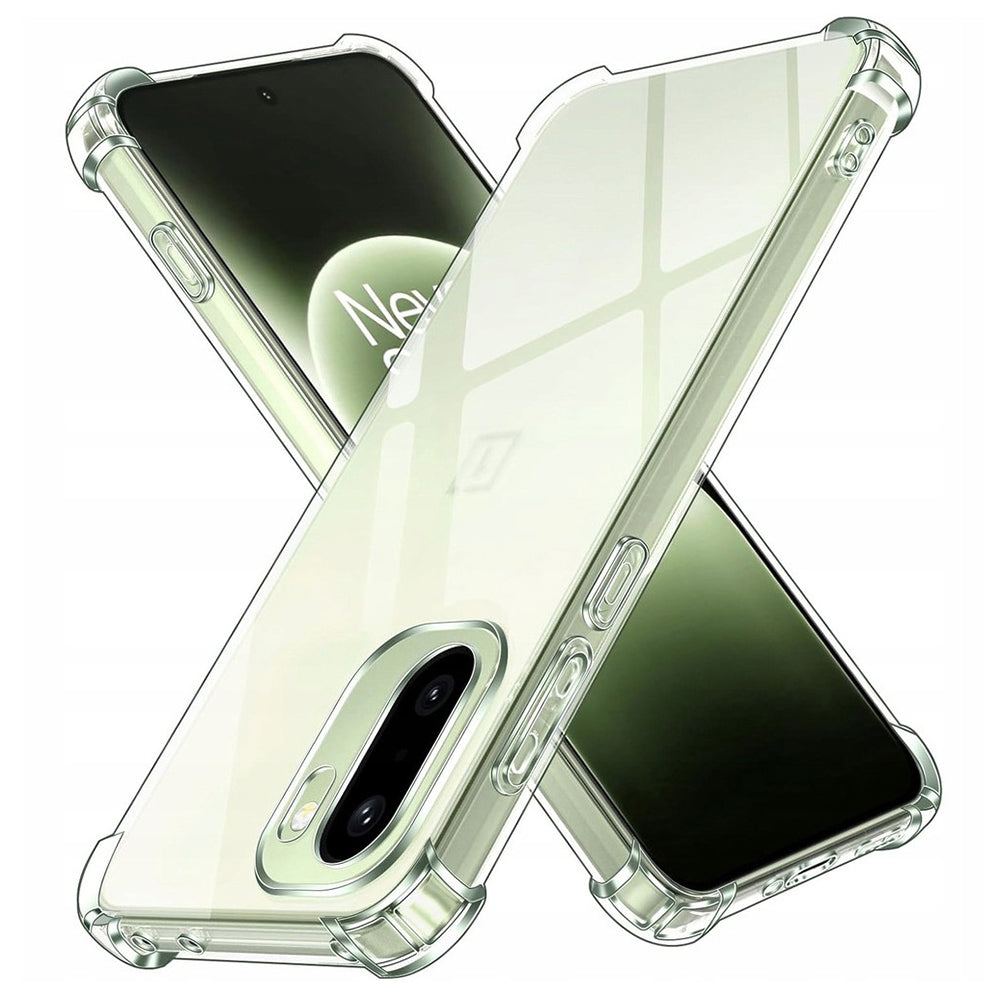 Hoes voor OnePlus 15R, Techsuit, Schokbestendig Clear, Transparant