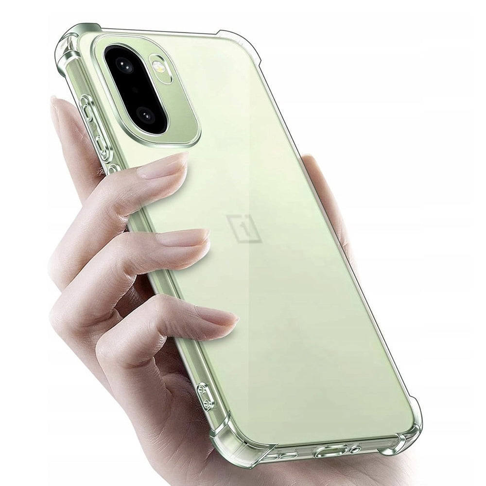 Hoes voor OnePlus 15R, Techsuit, Schokbestendig Clear, Transparant