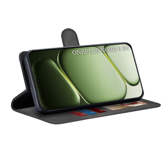 Hoes voor OnePlus Nord 6, Techsuit, Diary Book, Zwart