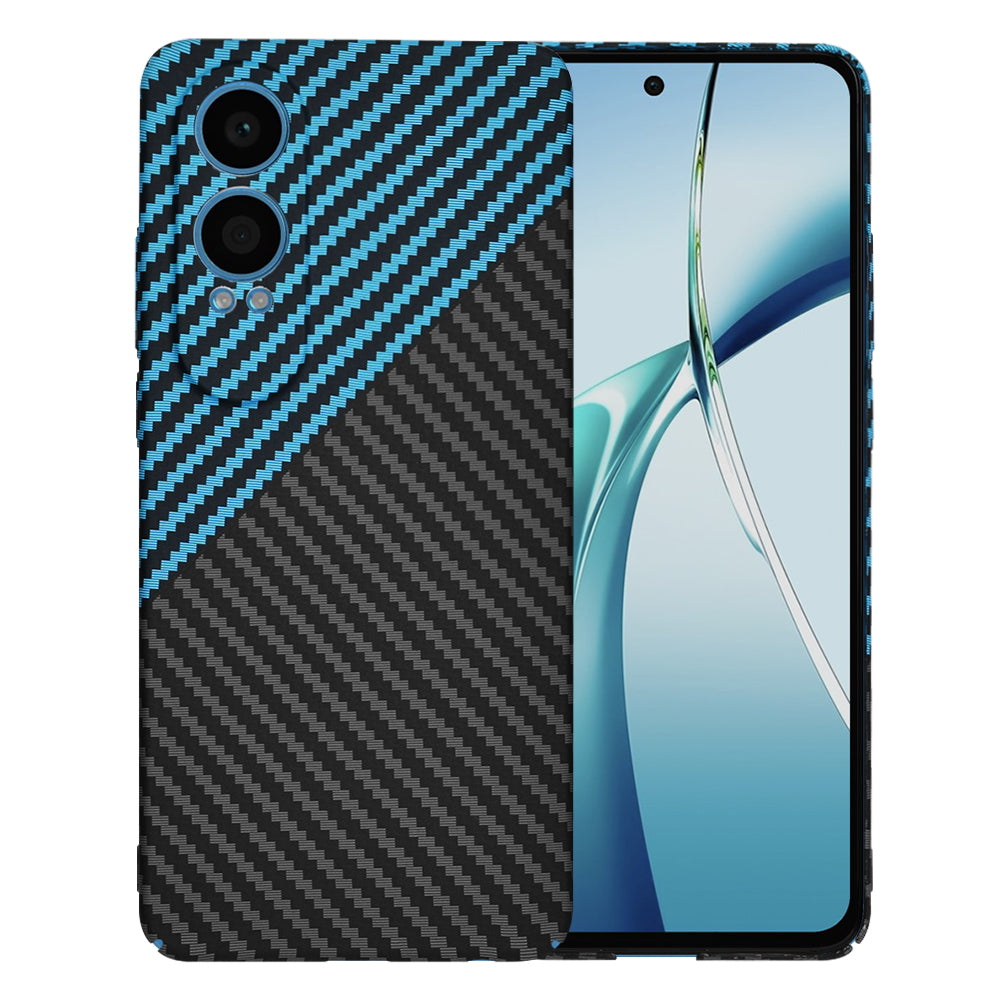 Hoes voor OnePlus Nord CE4 Lite, Techsuit, Carbonite FiberShell, Zwart Blauw