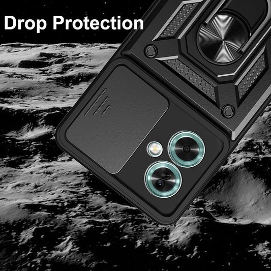 Hoes voor OnePlus Nord N30 SE / Oppo A79, Techsuit, CamShield, Zwart