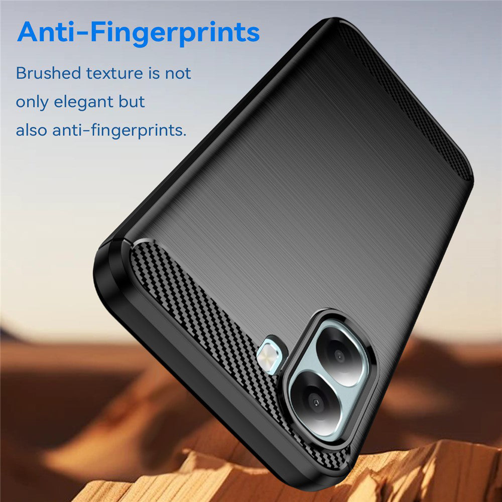 Case for Oppo A6x 4G / A6x, Techsuit, Carbon, Black