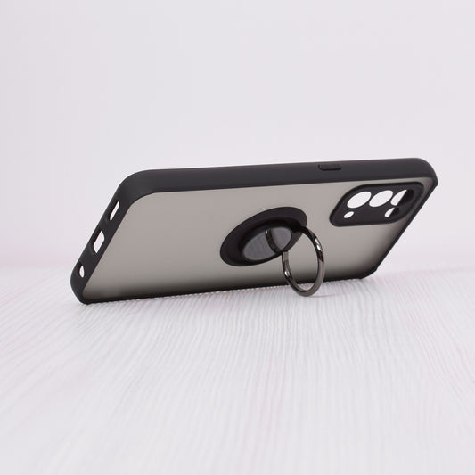 Hoes voor Oppo Find X3 Lite / Reno5 5G, Techsuit, Glinth, Zwart