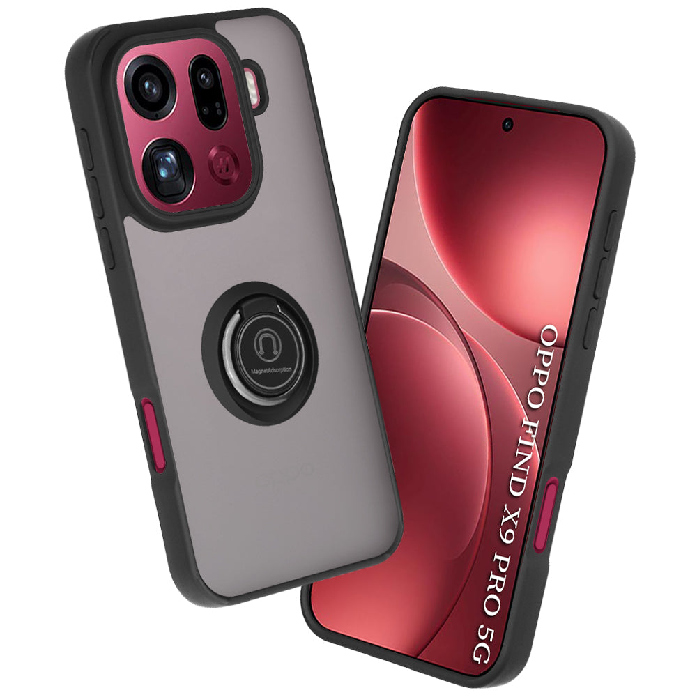 Hoes voor Oppo Find X9 Pro, Techsuit, Glinth, Zwart