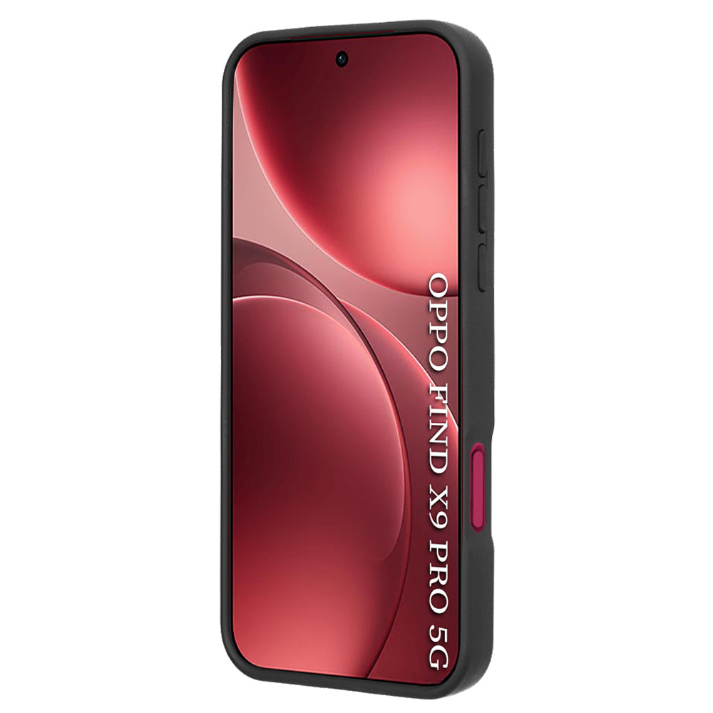 Hoes voor Oppo Find X9 Pro, Techsuit, Glinth, Zwart