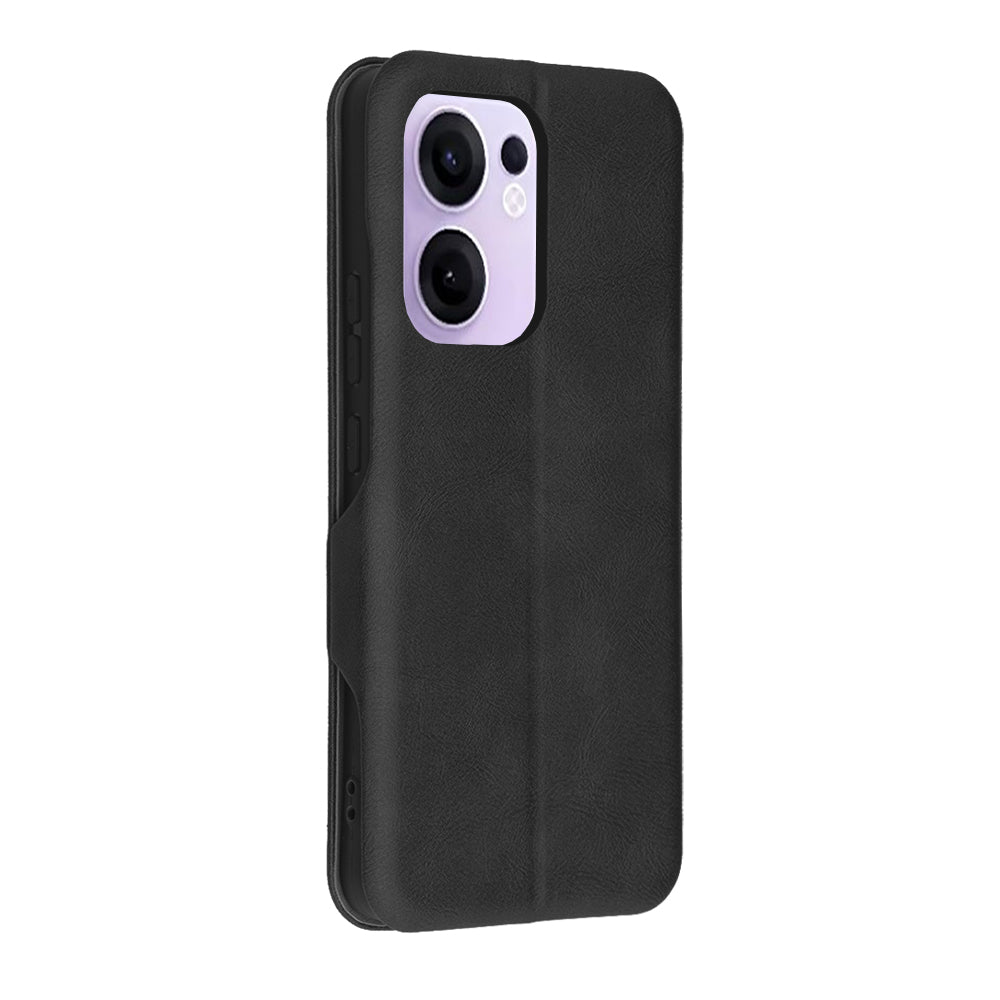 Hoesje voor Oppo Reno13 FS 5G / Reno13 F 4G / Reno13 F, Techsuit, Safe Wallet Plus, Zwart