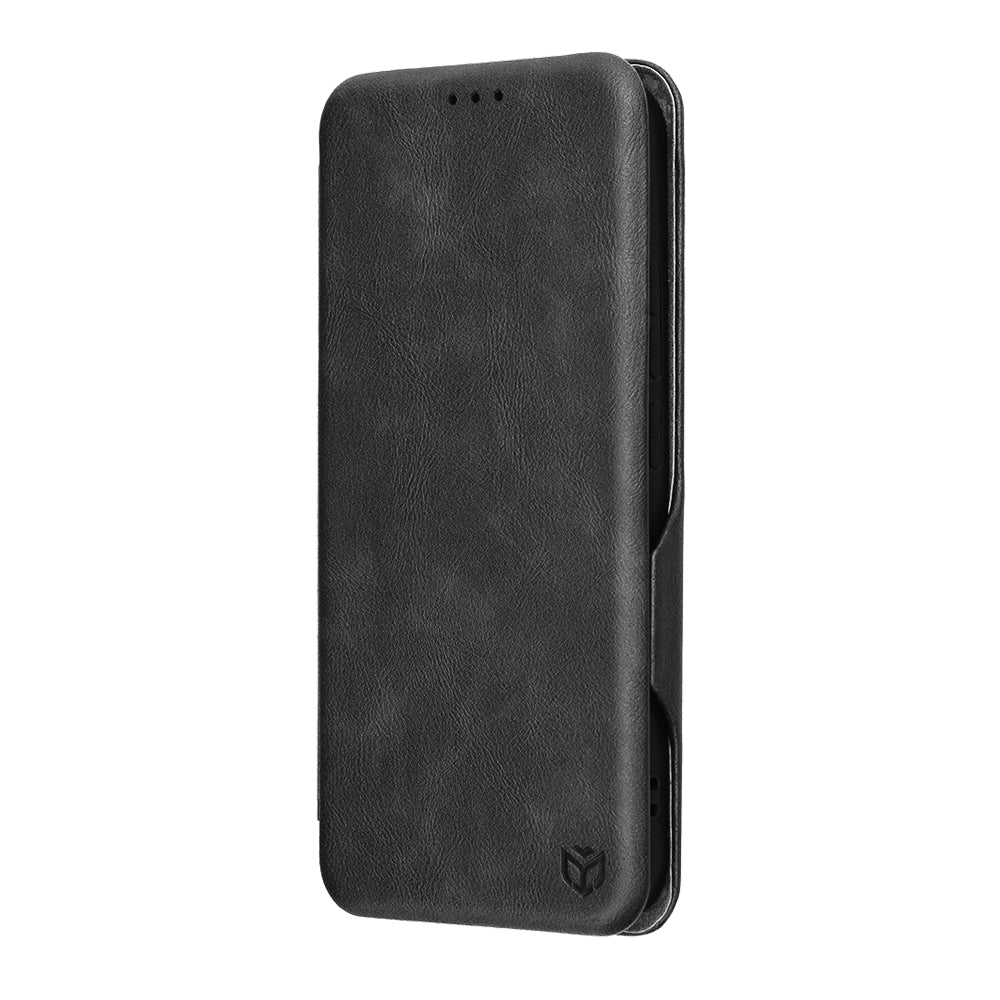 Hoes voor Oppo Reno14, Techsuit, Safe Wallet Plus, Zwart