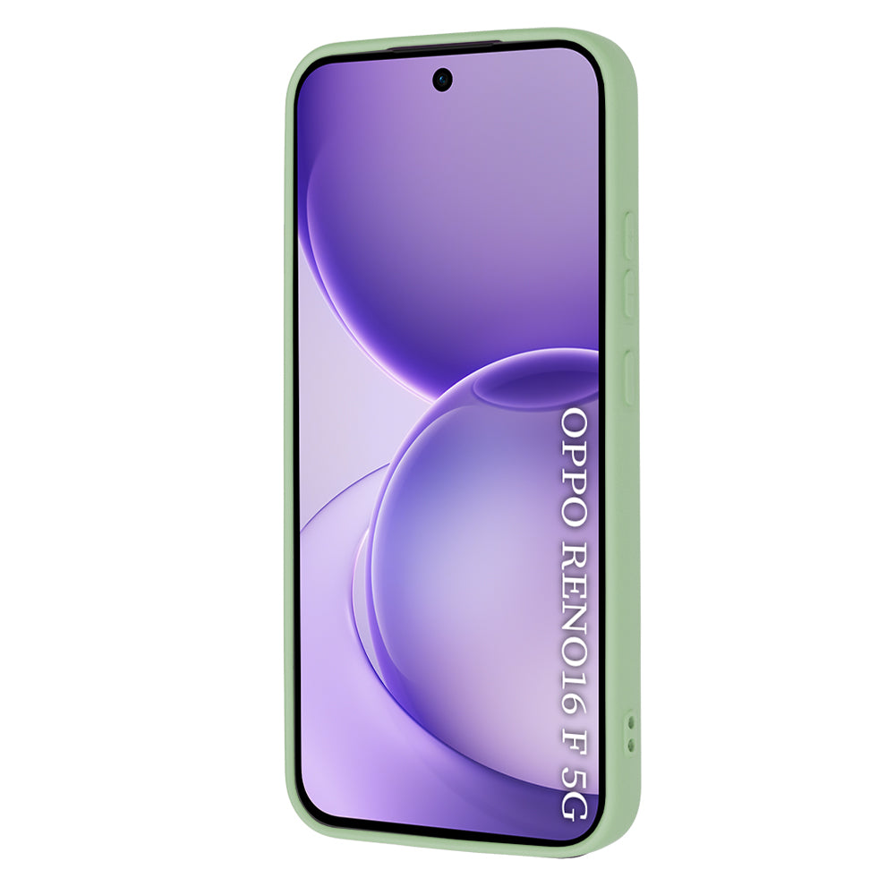 Hoes voor Oppo Reno16 F / Reno16 FS, Techsuit, SoftFlex, Lichtgroen