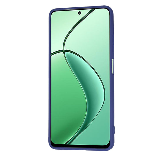 Telefoonhoesje voor Realme 12x / 12, Techsuit, SoftFlex, Marineblauw