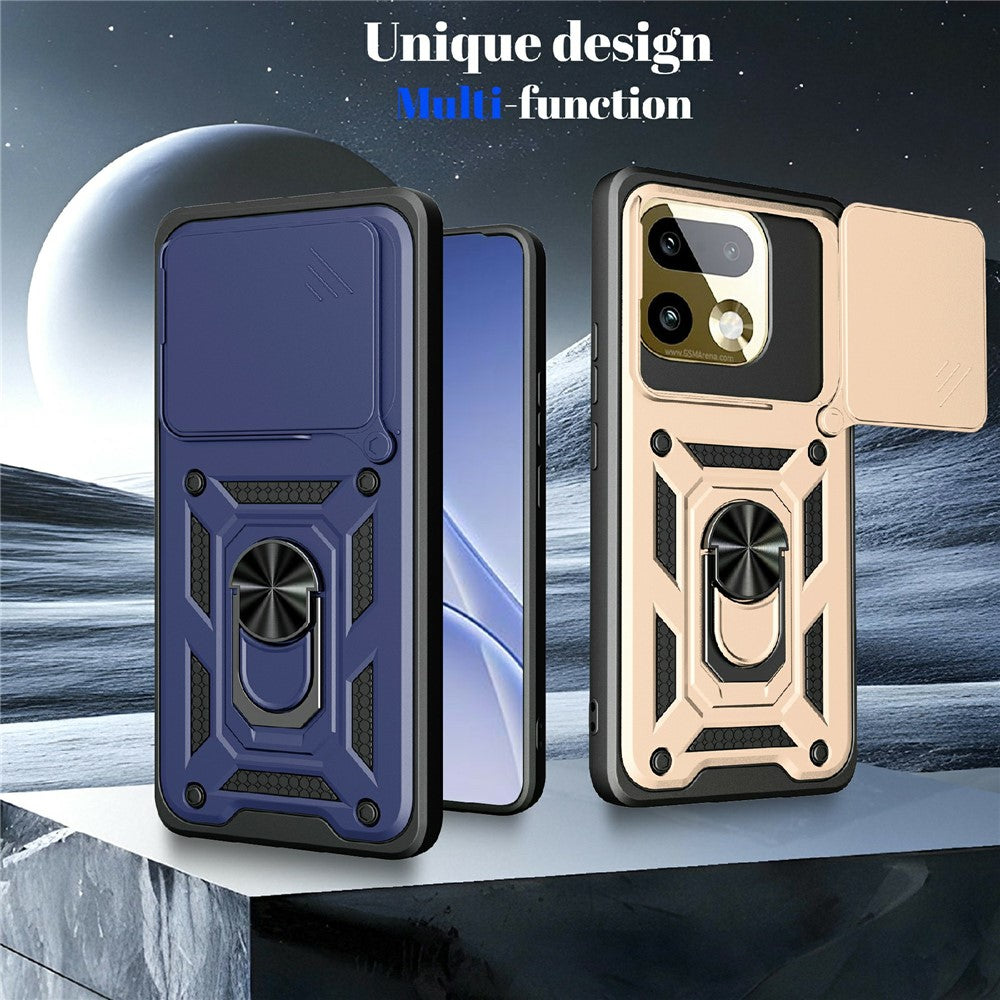 Hoes voor Realme 16 Pro+, Techsuit, CamShield, Blauw